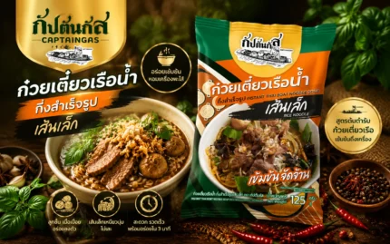 ก๋วยเตี๋ยวเรือกึ่งสำเสร็จรูป